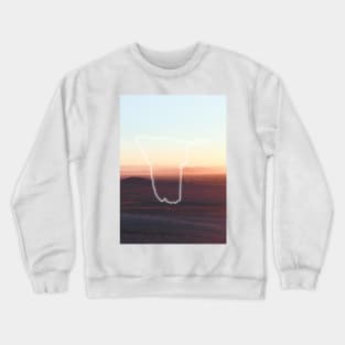 Namibia Country Map | Luminous Landscapes Crewneck Sweatshirt